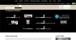 Desktop Screenshot of marcusevans.com